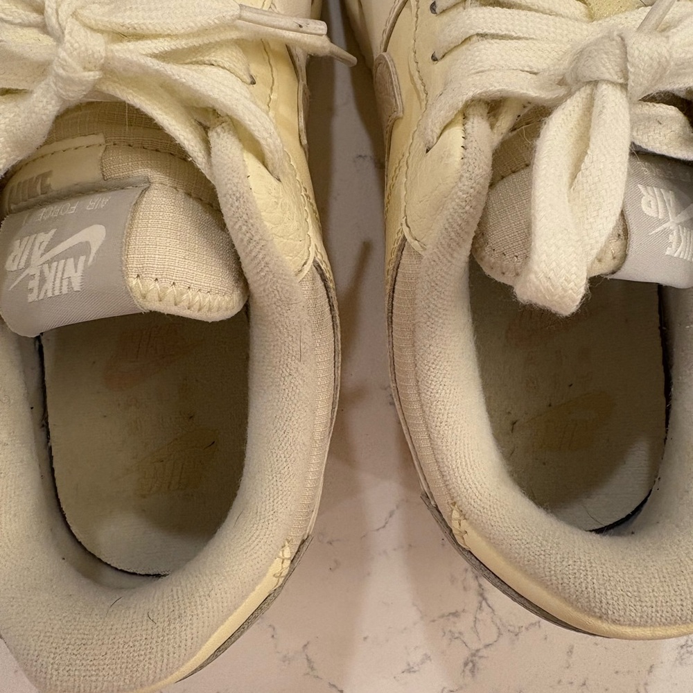 Nike Air Force 1 Shadow Women’s Sneakers – Cream / Neutral – Size 8.5 - Picture 9 of 15